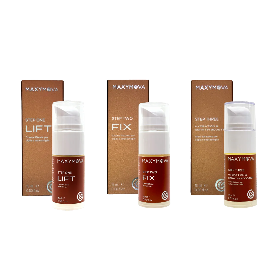 Brow Lift and Eyelash Lamination Kit – Step 1, 2, 3 | Profesyonel Sonuçlar