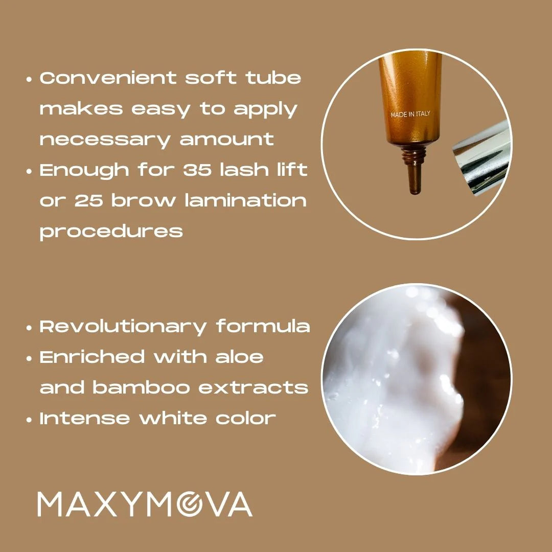 STEP 2 SUPREME FIX – Kaş ve Kirpik Laminasyonu İçin Sabitleyici Krem (10 ml Tüp)