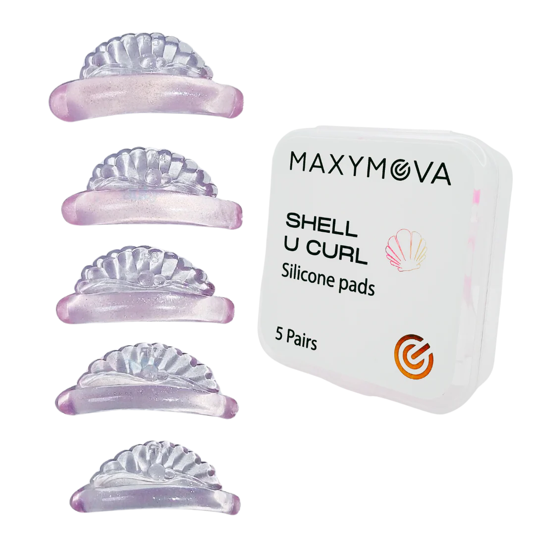 SHELL Ultra-Sticky Silikon Kirpik Lifting Pedleri – U-Curl İçin
