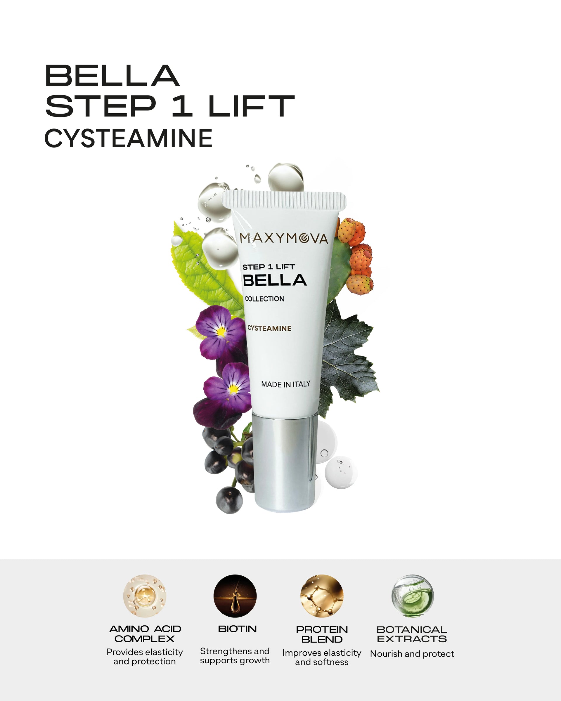 Bella Collection Step 1 Cysteamine – Kore Kirpik Liftingi İçin
Tüp 10 ml