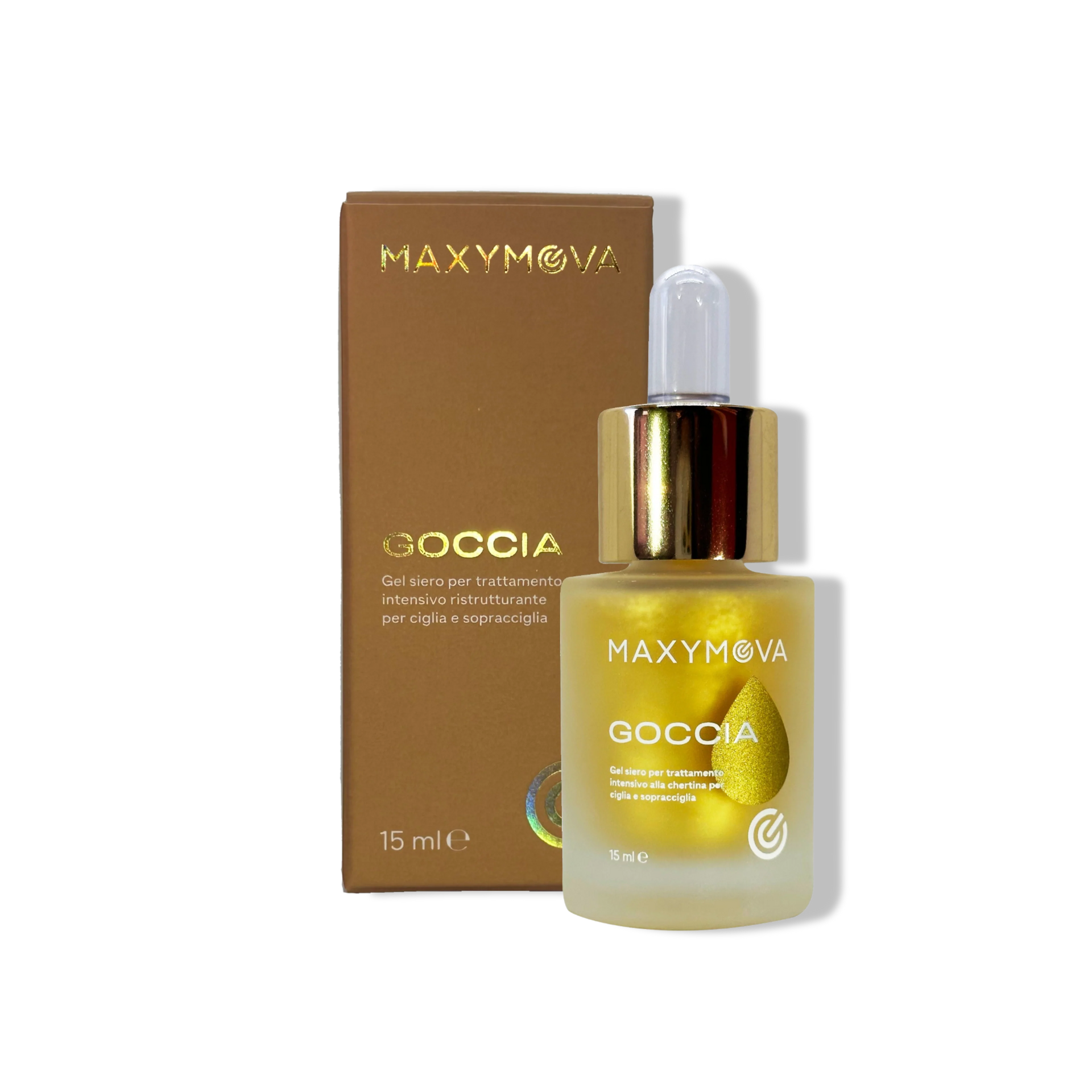 Goccia – Vegan Kirpik Serumu – Boya Sonrası Yeniden Yapılandırıcı ve Nemlendirici Bakım – 15 ml